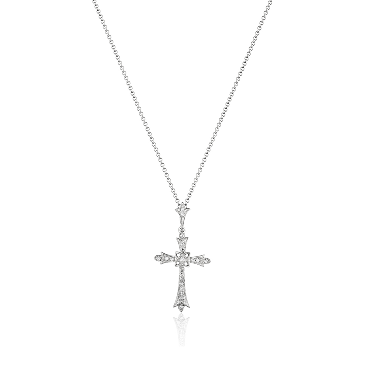 14kt Gold Filled Cross Pendant TONYS JEWELRY CO 