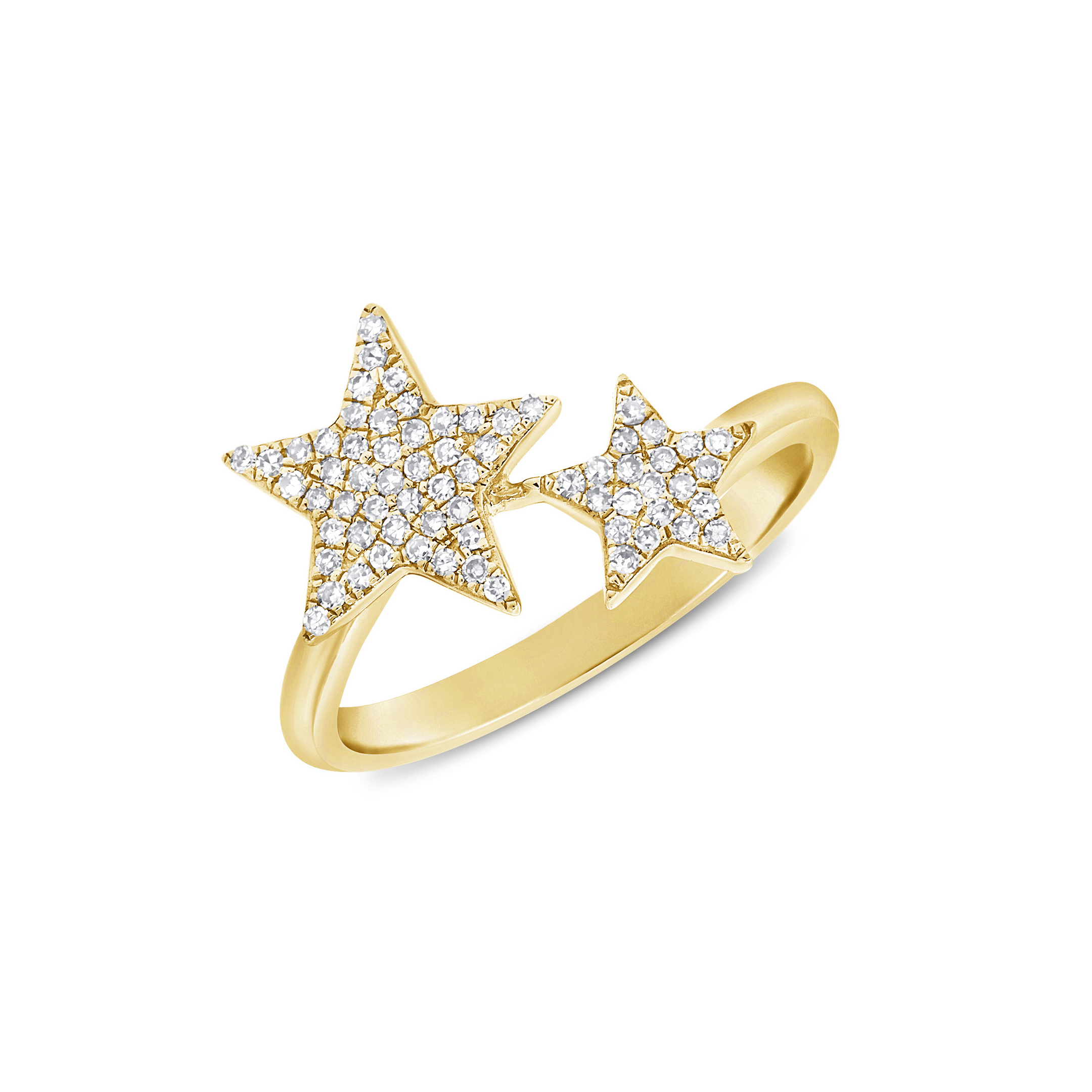 Diamond-Stars-Ring-in-14k-Yellow-Gold